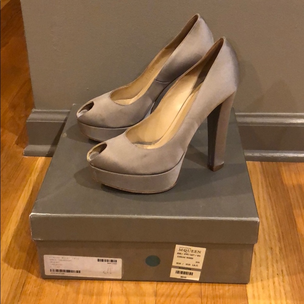 Alexander McQueen Tess S Cuoio Kalahari Platform,7
